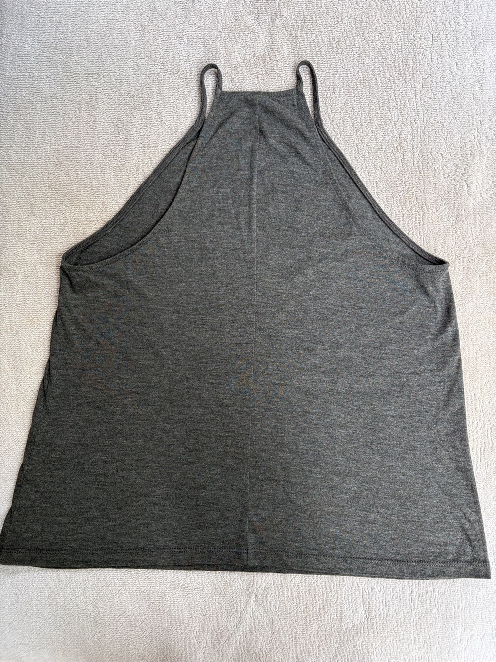 HOTWORX Dark Gray Tank with Orange Logo - Picture 6 of 6